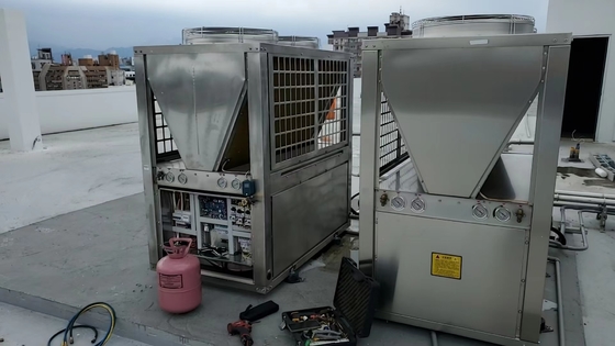 49KW Heating And Cooling Heat Pump Multi Function Cooling In Summer Heating In Winter