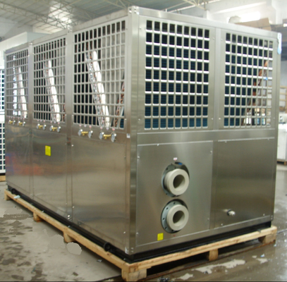 210KW 380V Swimming Pool Air Source Heat Pump 304 Stainless Steel Material