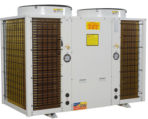 45kw Commercial Air Source Heat Pump System High Efficiency For School