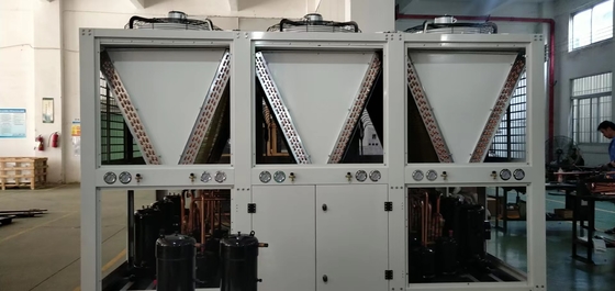 288kw Custom Swimming Pool Heat Pump For Sports University Titanium Heat Exchanger