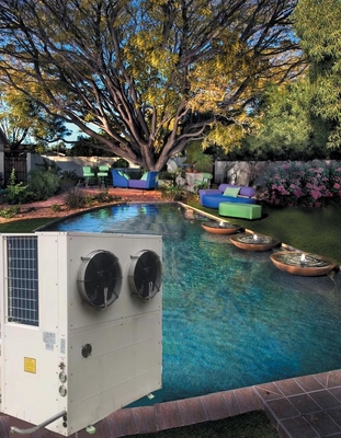 High Power 35KW Swimming Pool Inverter Heat Pump Side Discharge