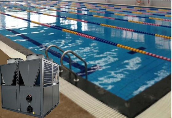 R410A Refrigerant 40HP 168KW Air Source Heat Pump For Swimming Pools