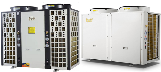 High Efficiency EVI Air Source Heat Pump R410A Low Temp Water Heater Heat Pump