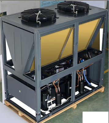 20HP R410A High Power On/Off Heat Pump , Hot Water Air Source Heat Pump EVI