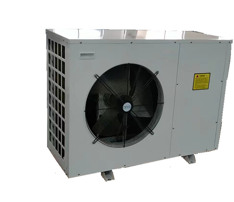 10kw Air Source Heat Pump , Side Discharge Heat Pump High Efficiency Shell In Tube