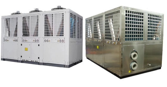 222KW Monoblock Heat Pump Air Source 3N/380V/50Hz Power Supply