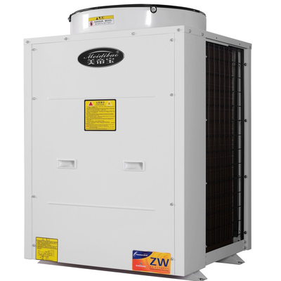 22kw Swimming Pool Spa Commerical Air Source Heat Pump Glavanized Sheet