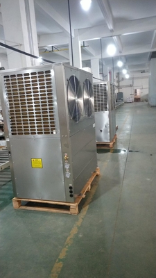 40KW  Side out 304# stainless steel Heat Pump Commercial Hot Water Air Source Heat Pump