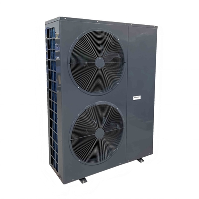 Inveter Air Source Heat Pump For Swimming Pool Grey Color Galvanized Sheet Plate