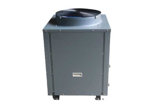 21KW Air Source Heat Pump Galvanzied Steel Grey Color Swimming Pool Water Heater