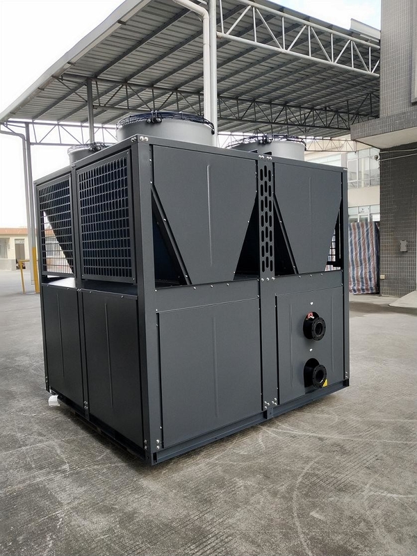 50HP Hotel Heat Pump , Air Source Heat Pumps For Commercial Buildings