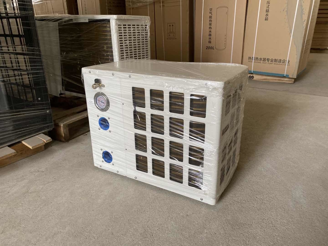 3.5KW Mobile Swimming Pool Inverter Air Source Heat Pump Anti Corrosion