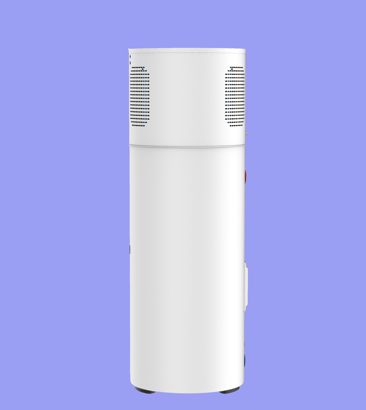 R290 Air Source Heat Pump All In One 3370W 250L White Color KRS75A-250V