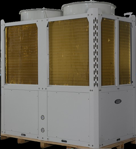 Customized 74KW Water Heating Heat Pump For Hotel School Hospital Shopping Mall