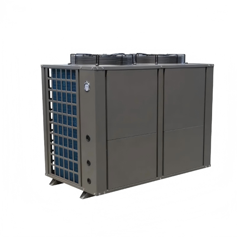 R32 Air Source Heat Pump Commercial Heat Pumps Water Heater 2 Row Evaporator